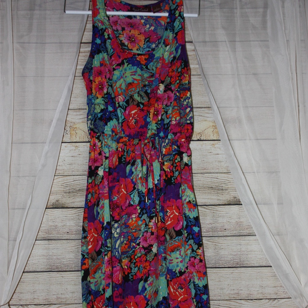{Speed Control} Floral Printed Dress